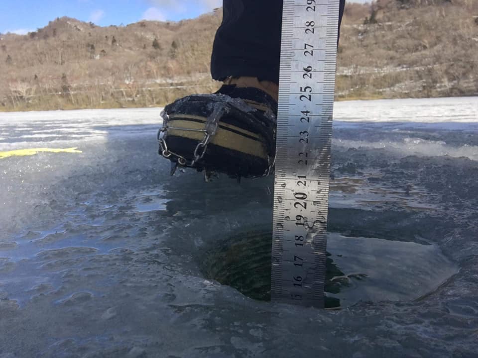 Ice fishing on Onuma Lake officially opens on Jan. 22 | Akagi-Trip English