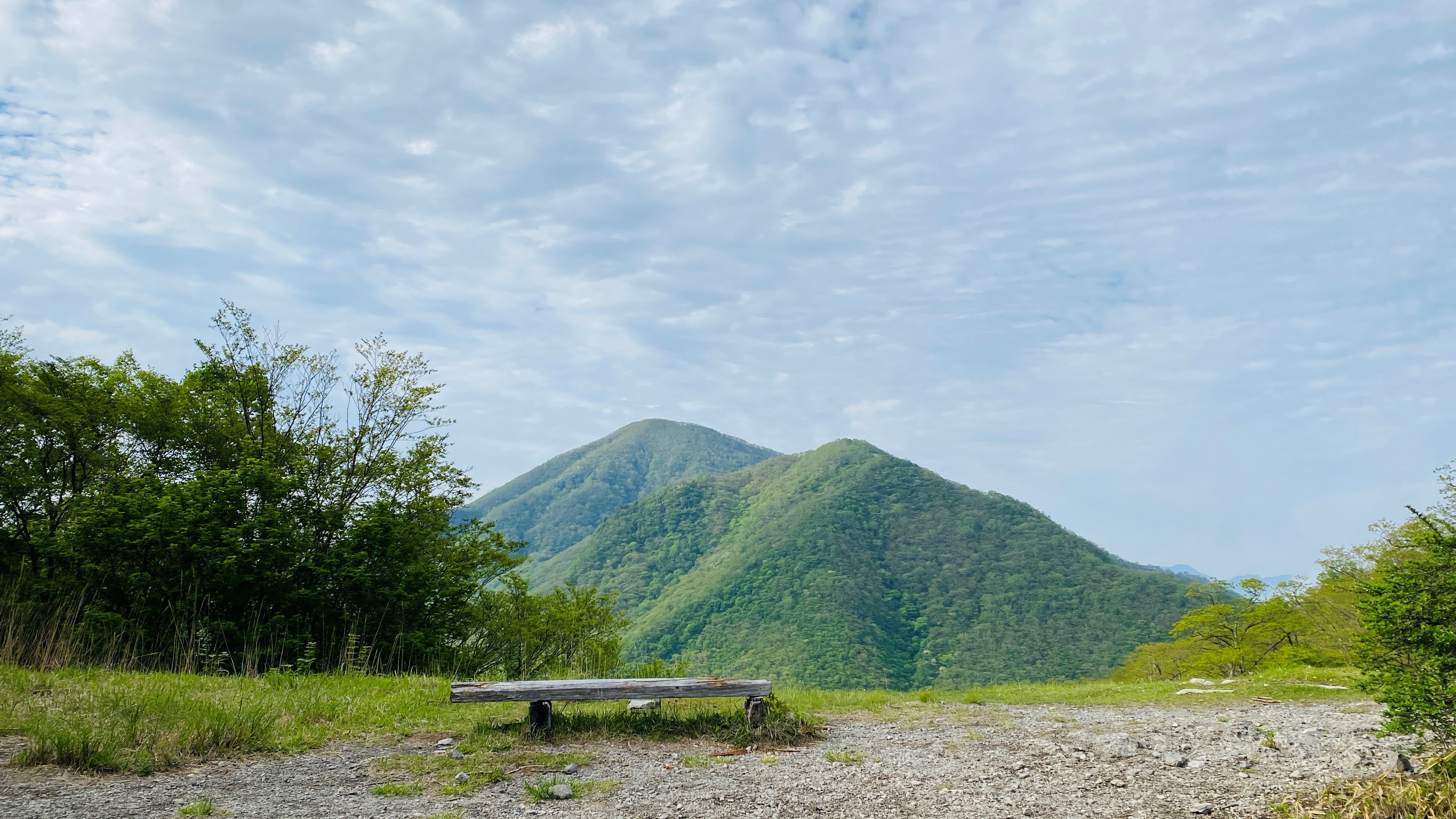 A view of Mt. Kurobi from Konuma Miharashi viewpoint