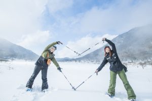 赤城山スノーシューハイキング【スノーシューレンタル・昼食付き】