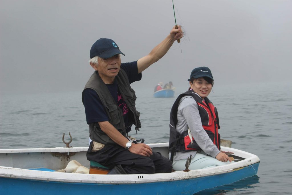 赤城山 大沼 ワカサギボート釣り Akagi Trip 赤城山をあそぼう